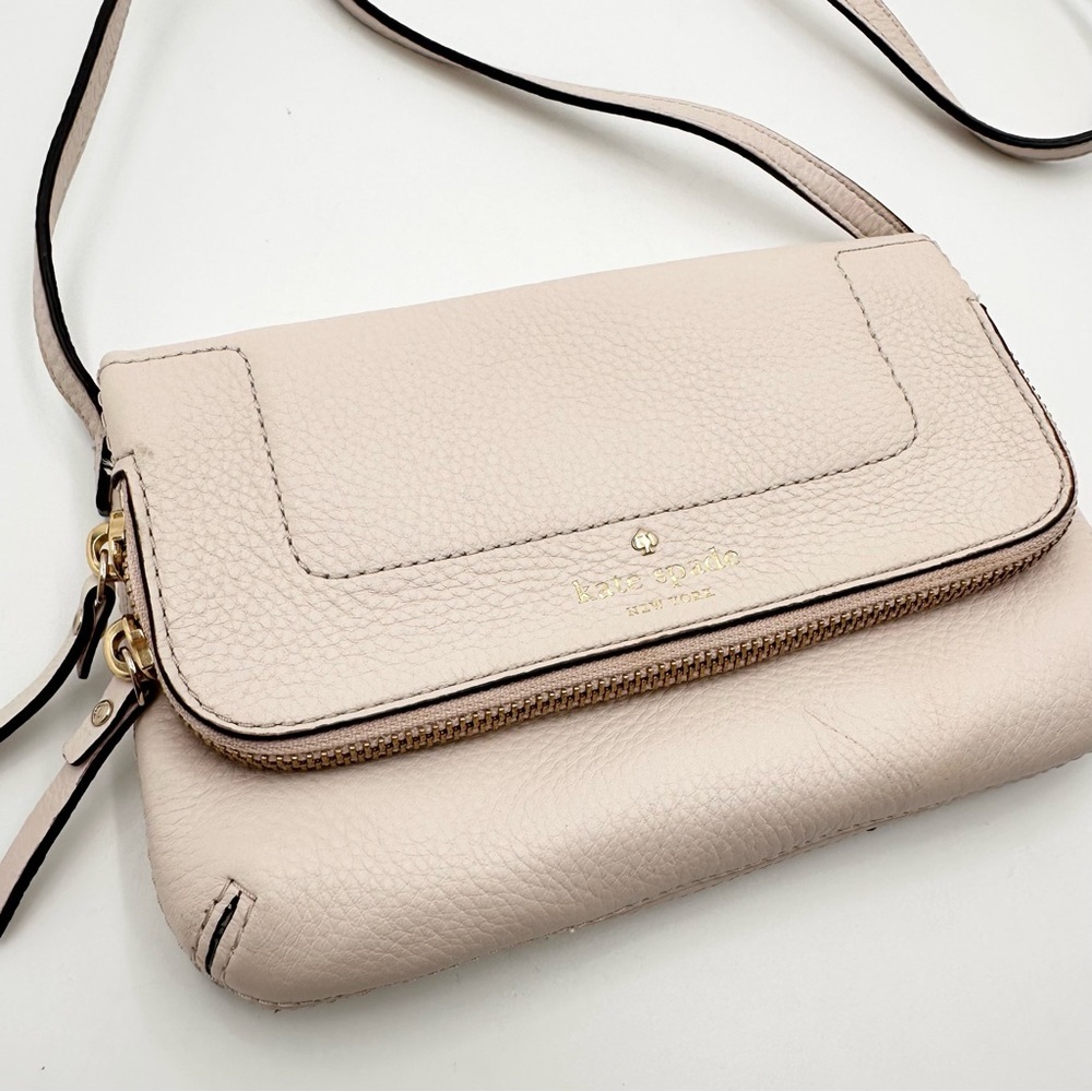 Kate Spade Mansfield Marianna Crossbody Shoulder Bag Rose smoke - Picture 2 of 12